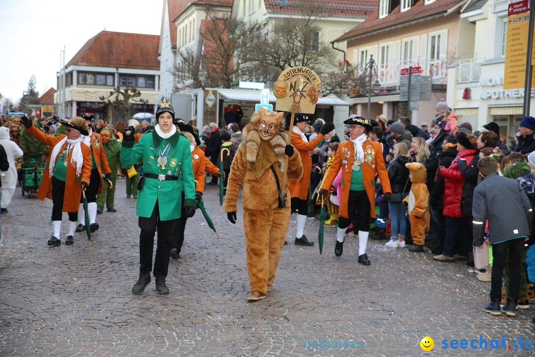 Grosser Narrensprung: Langenargen am Bodensee, 19.01.2020