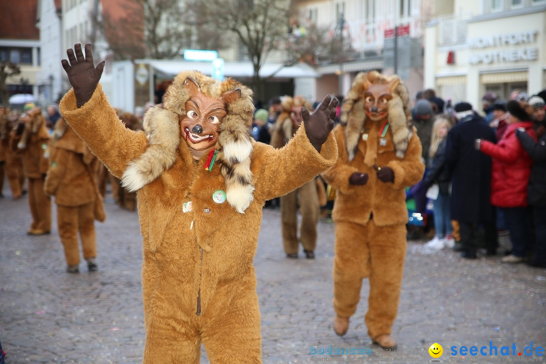 Grosser Narrensprung: Langenargen am Bodensee, 19.01.2020