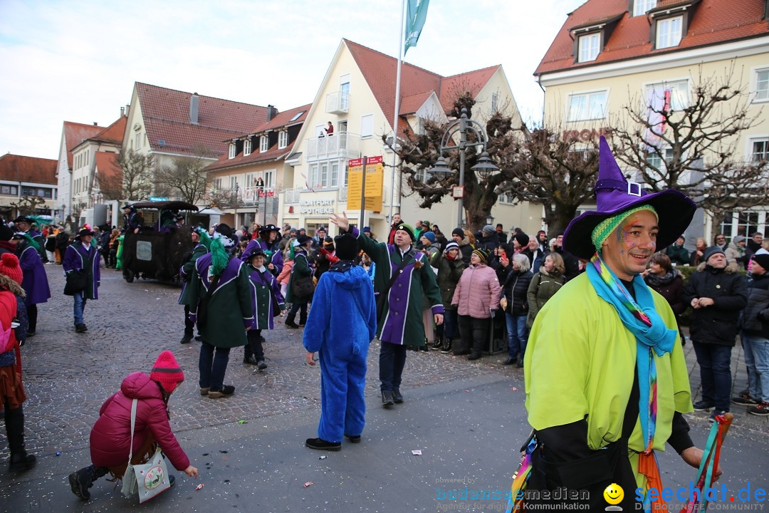 Grosser Narrensprung: Langenargen am Bodensee, 19.01.2020