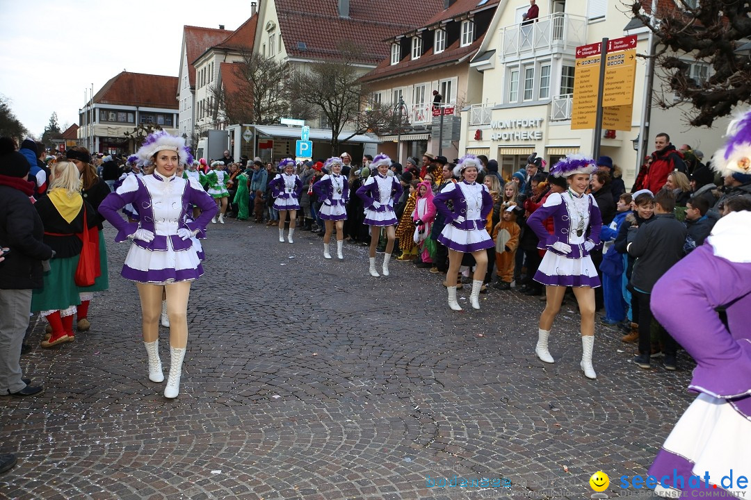 Grosser Narrensprung: Langenargen am Bodensee, 19.01.2020