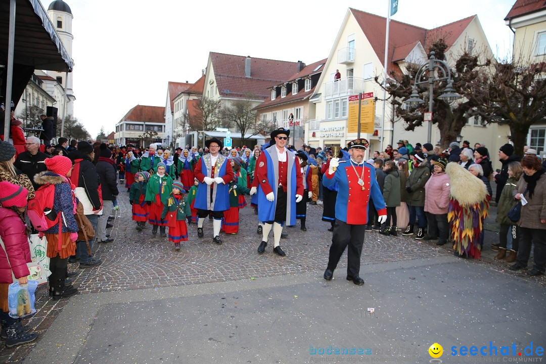 Grosser Narrensprung: Langenargen am Bodensee, 19.01.2020