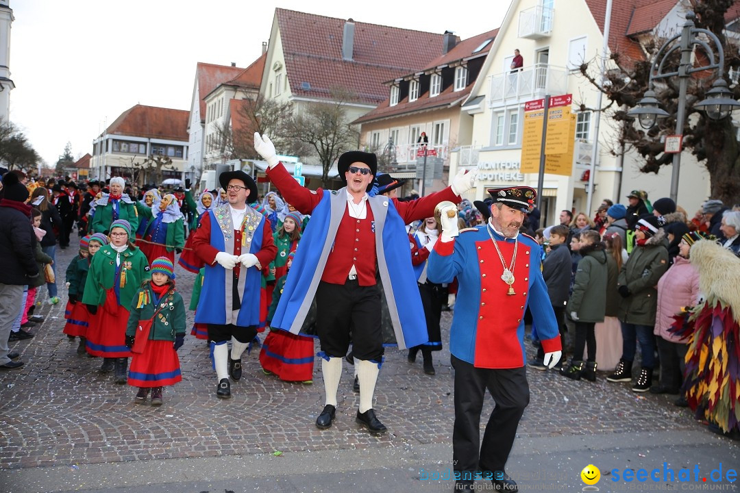 Grosser Narrensprung: Langenargen am Bodensee, 19.01.2020