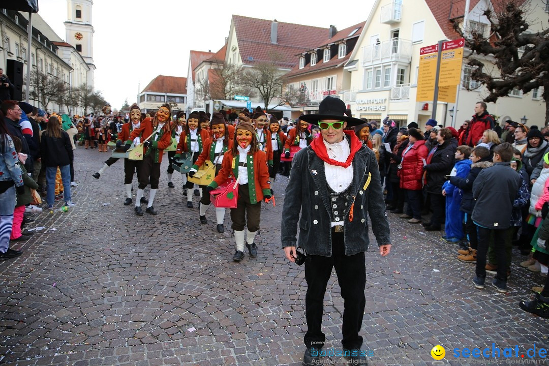 Grosser Narrensprung: Langenargen am Bodensee, 19.01.2020