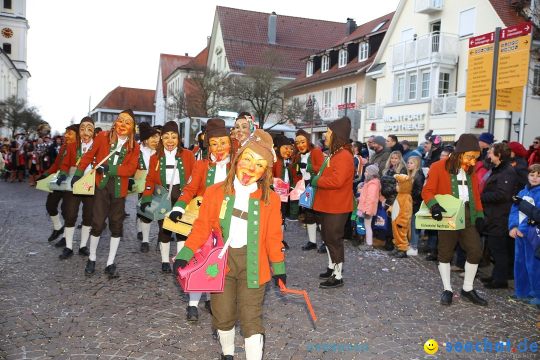 Grosser Narrensprung: Langenargen am Bodensee, 19.01.2020