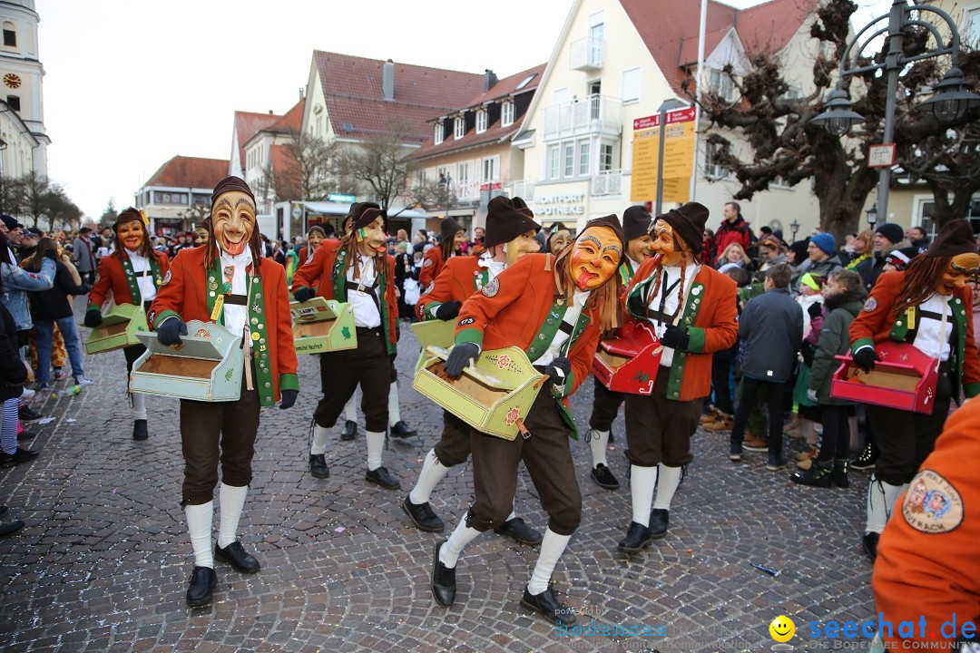 Grosser Narrensprung: Langenargen am Bodensee, 19.01.2020