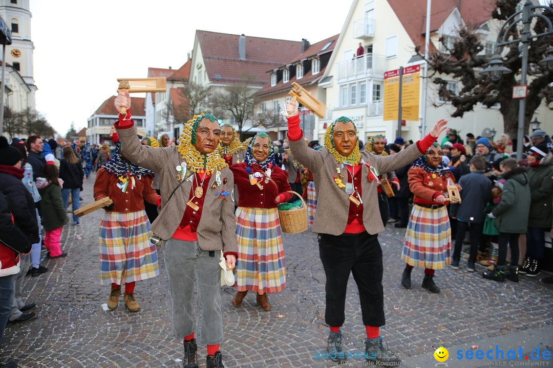 Grosser Narrensprung: Langenargen am Bodensee, 19.01.2020