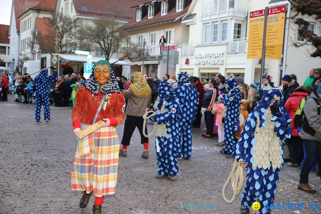 Grosser Narrensprung: Langenargen am Bodensee, 19.01.2020