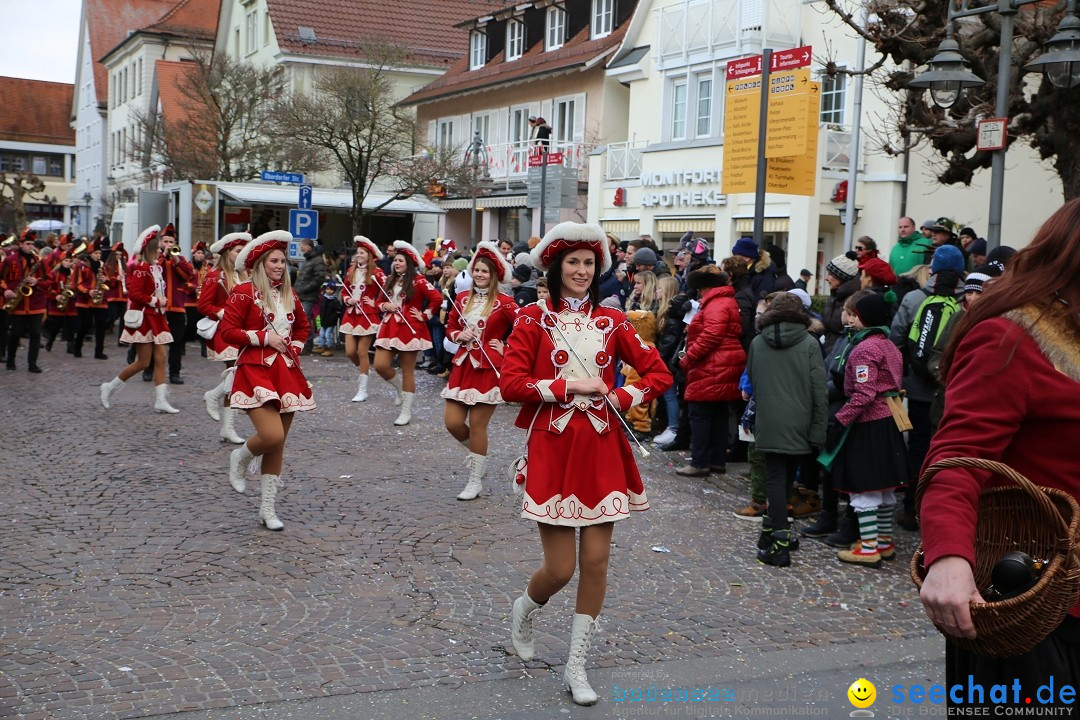 Grosser Narrensprung: Langenargen am Bodensee, 19.01.2020