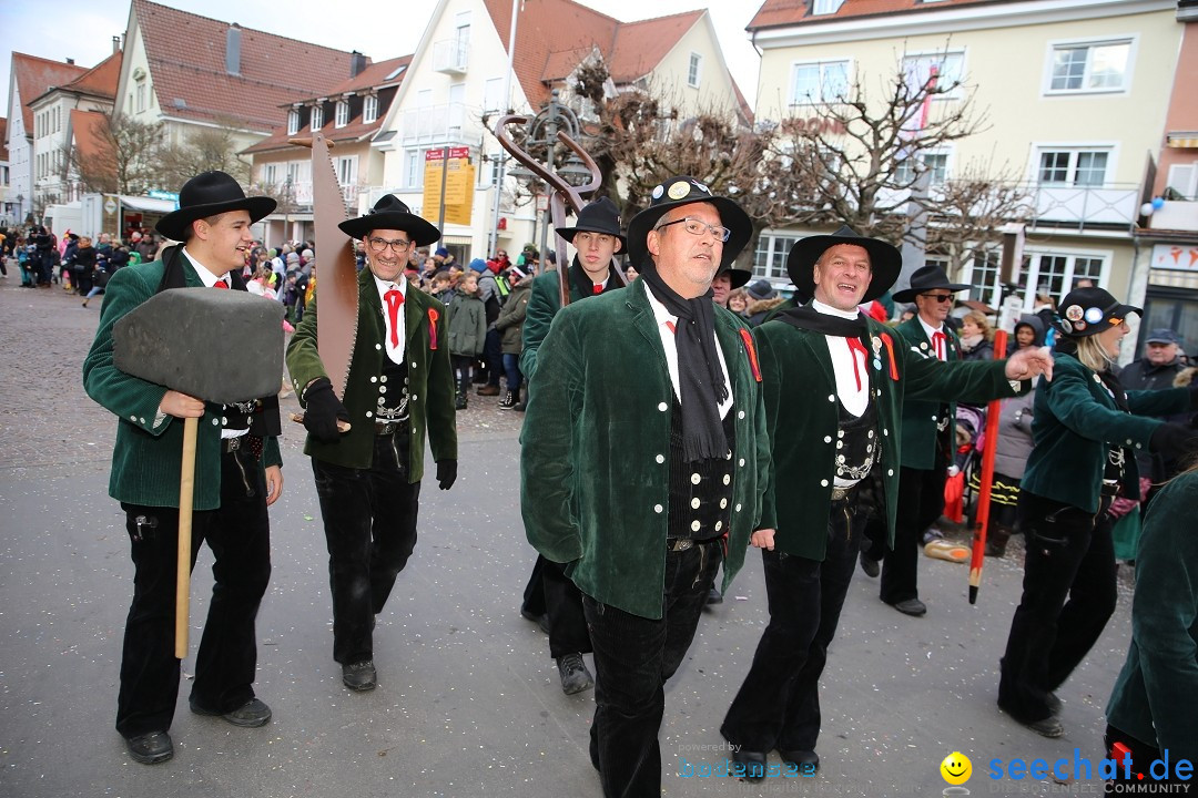 Grosser Narrensprung: Langenargen am Bodensee, 19.01.2020