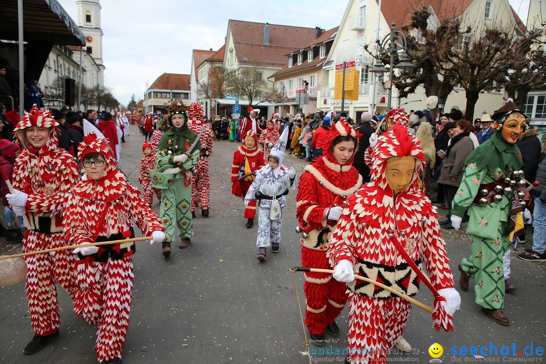 Grosser Narrensprung: Langenargen am Bodensee, 19.01.2020