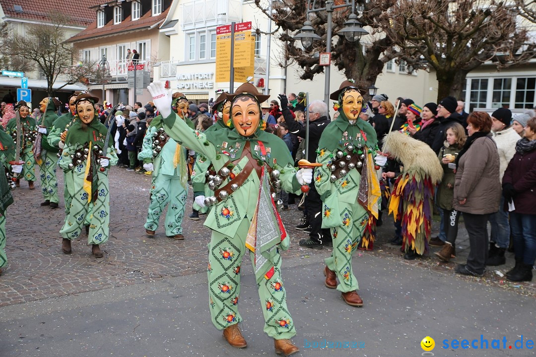 Grosser Narrensprung: Langenargen am Bodensee, 19.01.2020