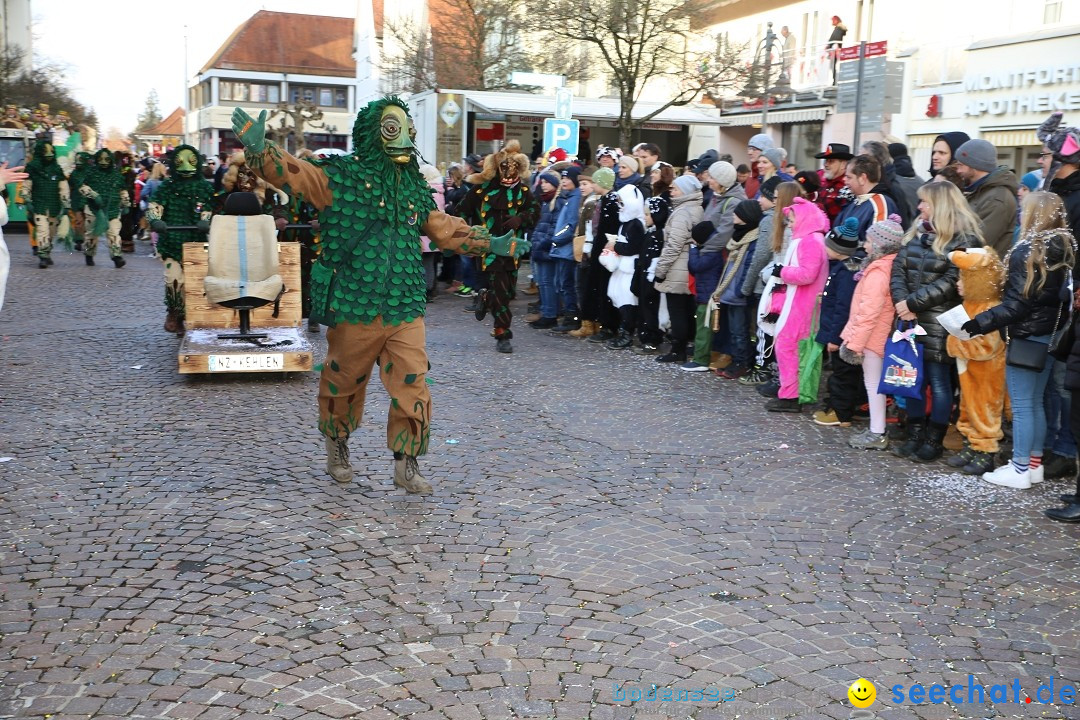 Grosser Narrensprung: Langenargen am Bodensee, 19.01.2020