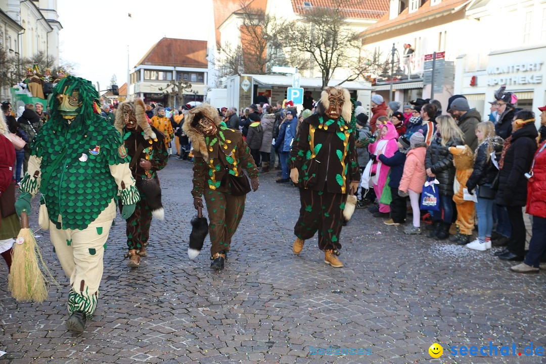 Grosser Narrensprung: Langenargen am Bodensee, 19.01.2020