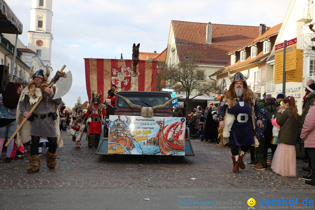 Grosser Narrensprung: Langenargen am Bodensee, 19.01.2020