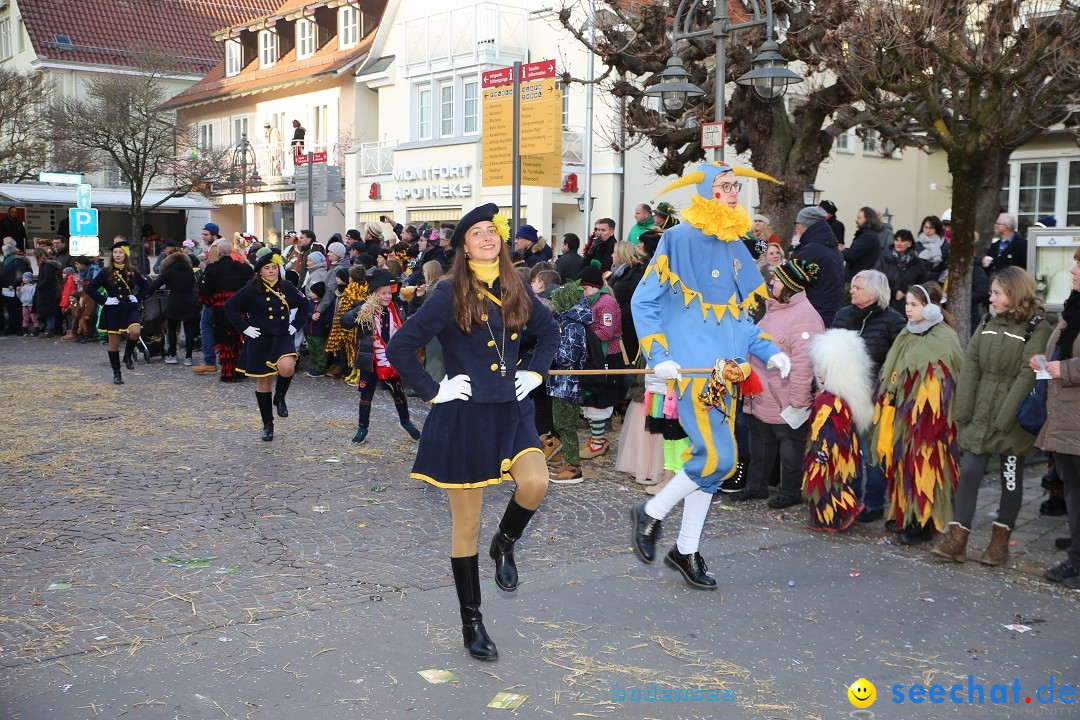 Grosser Narrensprung: Langenargen am Bodensee, 19.01.2020