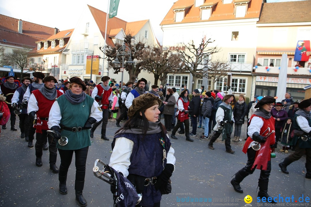 Grosser Narrensprung: Langenargen am Bodensee, 19.01.2020