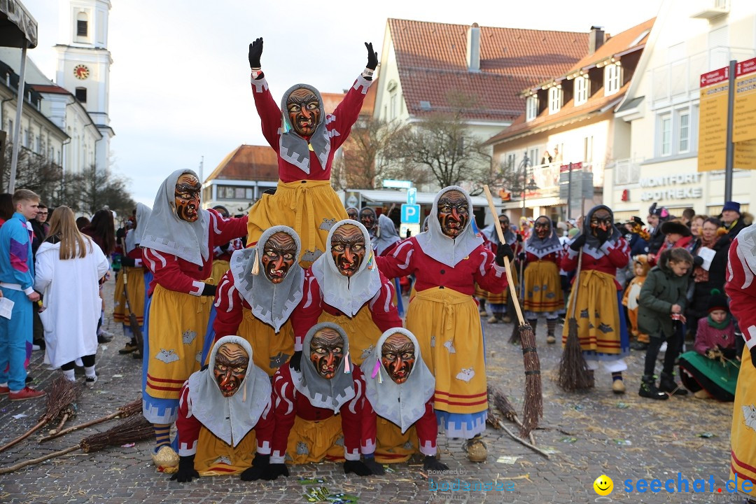 Grosser Narrensprung: Langenargen am Bodensee, 19.01.2020