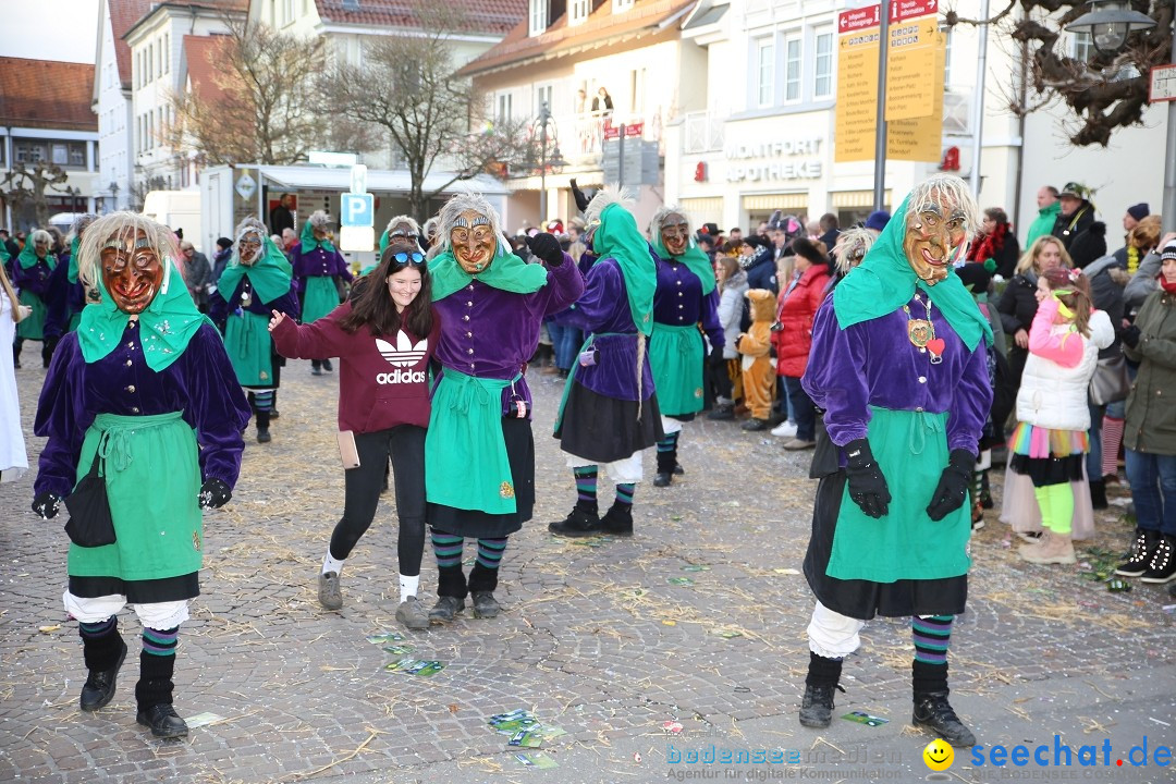 Grosser Narrensprung: Langenargen am Bodensee, 19.01.2020