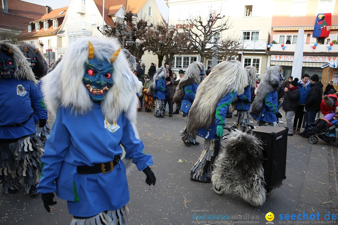 Grosser Narrensprung: Langenargen am Bodensee, 19.01.2020