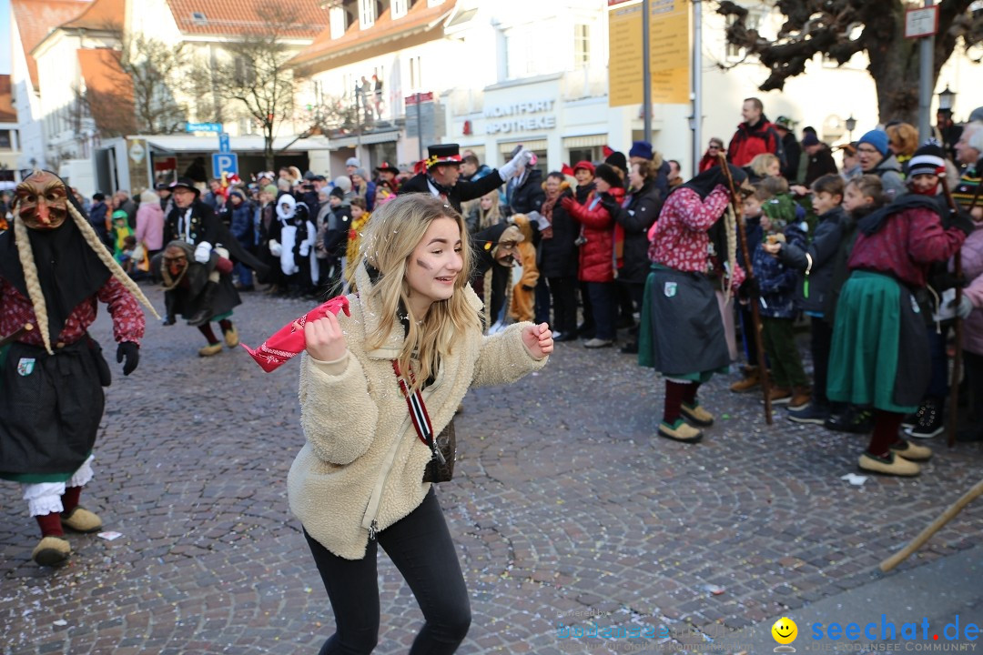 Grosser Narrensprung: Langenargen am Bodensee, 19.01.2020