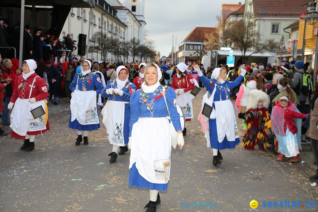 Grosser Narrensprung: Langenargen am Bodensee, 19.01.2020