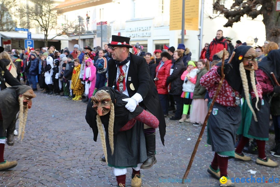 Grosser Narrensprung: Langenargen am Bodensee, 19.01.2020