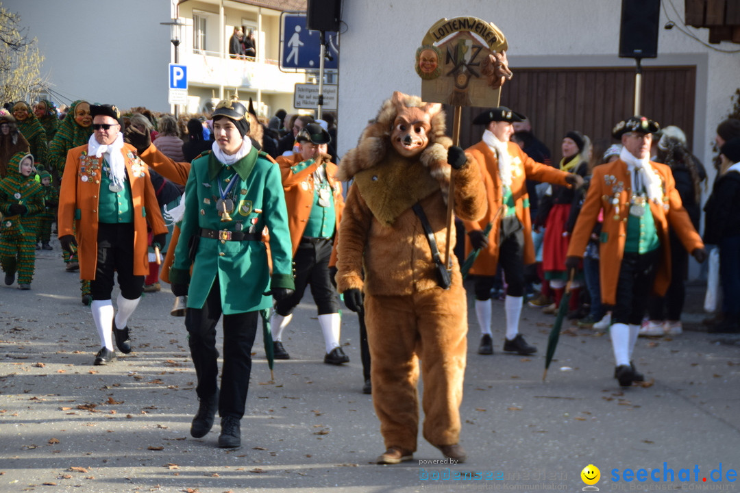 Grosser Narrensprung: Langenargen am Bodensee, 19.01.2020