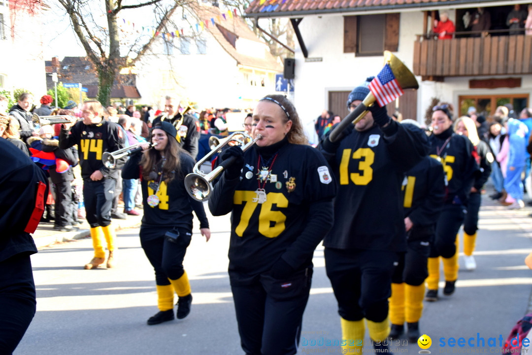 Grosser Narrensprung: Langenargen am Bodensee, 19.01.2020