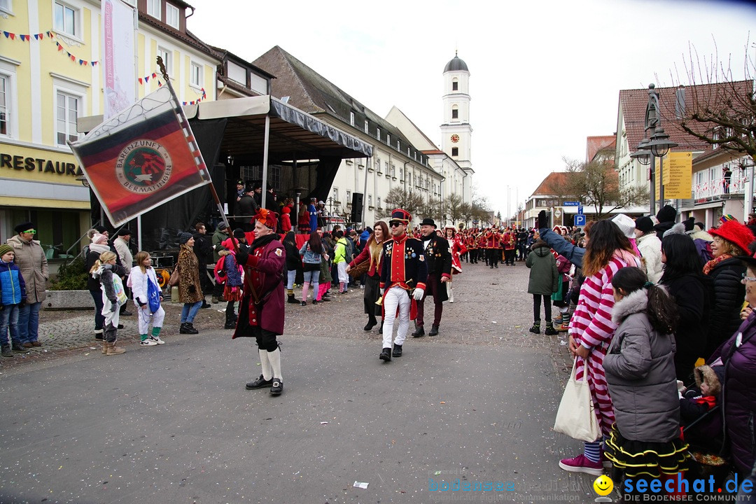 Grosser Narrensprung: Langenargen am Bodensee, 19.01.2020