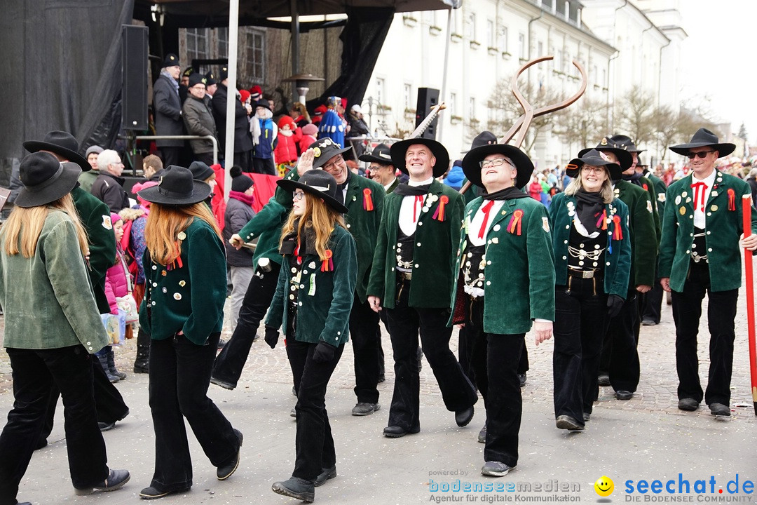 Grosser Narrensprung: Langenargen am Bodensee, 19.01.2020