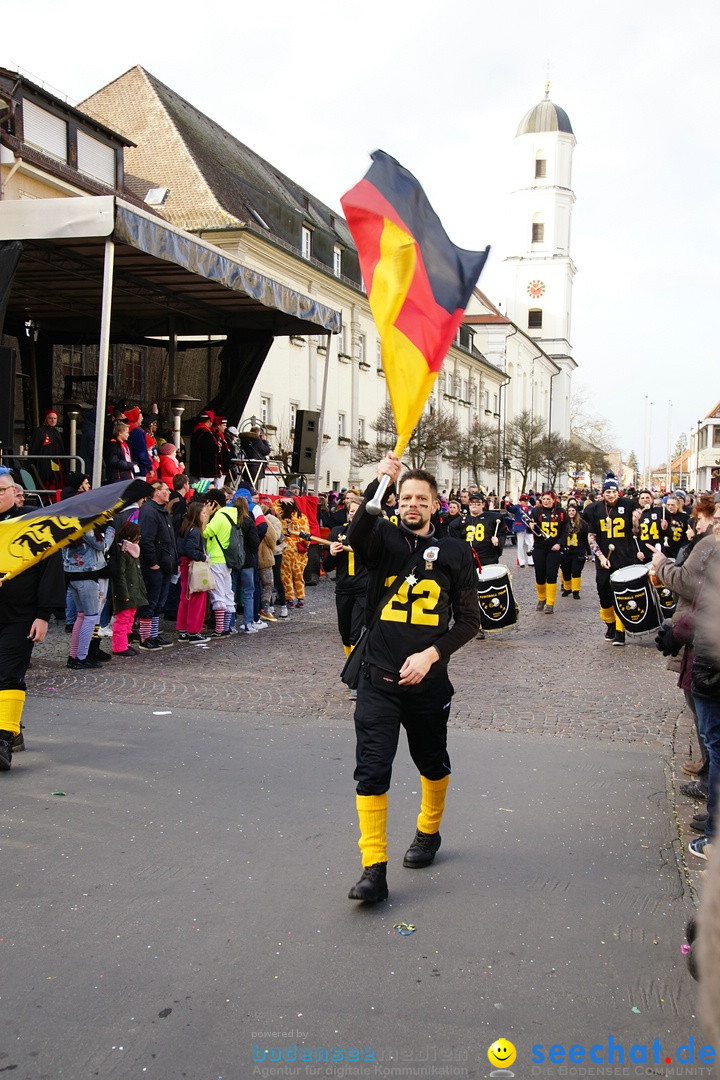 Grosser Narrensprung: Langenargen am Bodensee, 19.01.2020