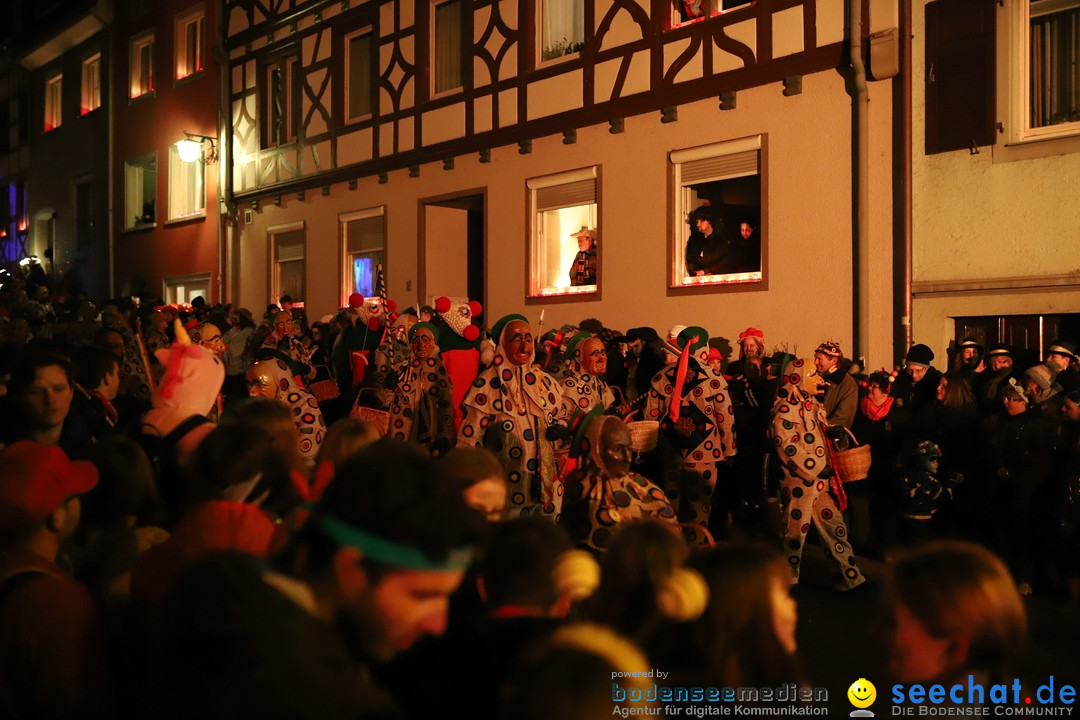 Narrentag des Viererbundes 2020: Nachtumzug in Ueberlingen, 25.01.2020