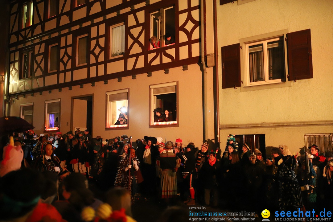 Narrentag des Viererbundes 2020: Nachtumzug in Ueberlingen, 25.01.2020