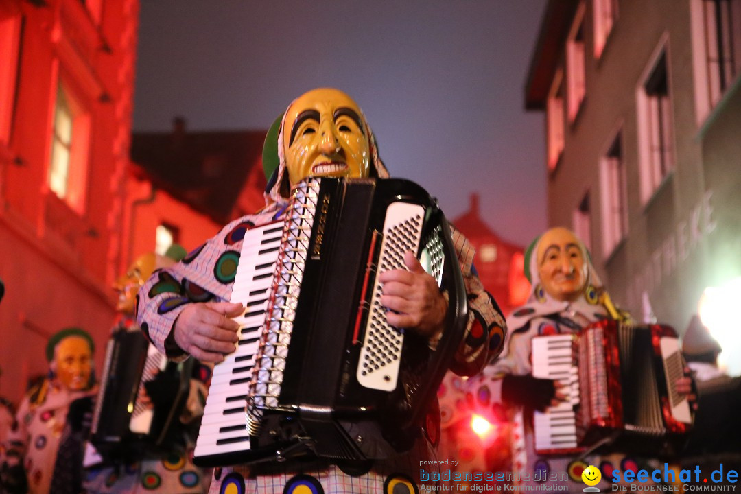 Narrentag des Viererbundes 2020: Nachtumzug in Ueberlingen, 25.01.2020