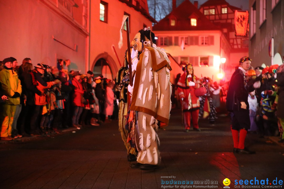 Narrentag des Viererbundes 2020: Nachtumzug in Ueberlingen, 25.01.2020