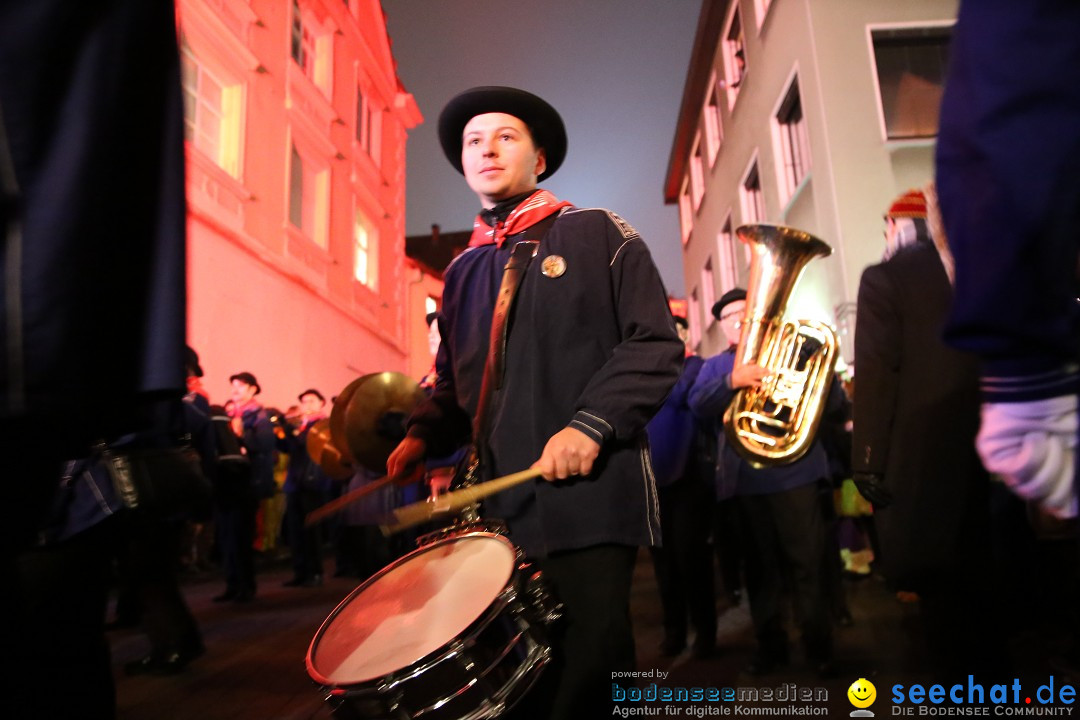 Narrentag des Viererbundes 2020: Nachtumzug in Ueberlingen, 25.01.2020