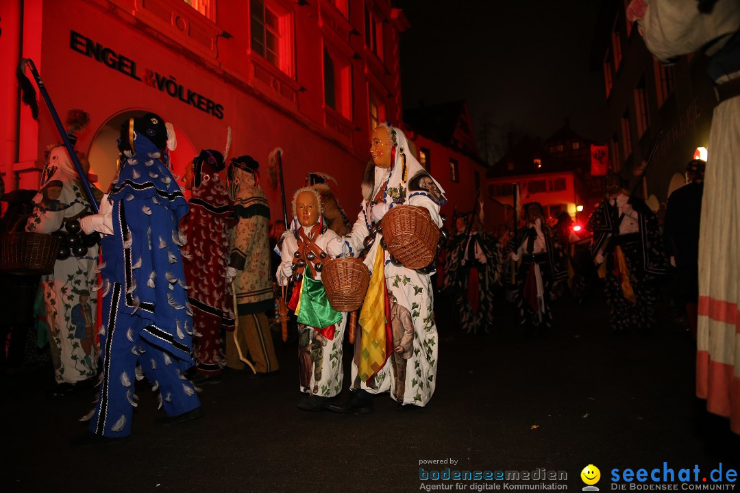 Narrentag des Viererbundes 2020: Nachtumzug in Ueberlingen, 25.01.2020