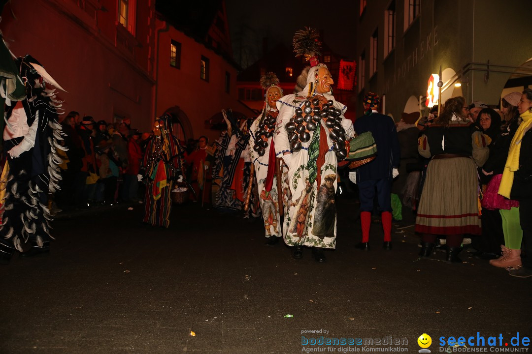 Narrentag des Viererbundes 2020: Nachtumzug in Ueberlingen, 25.01.2020