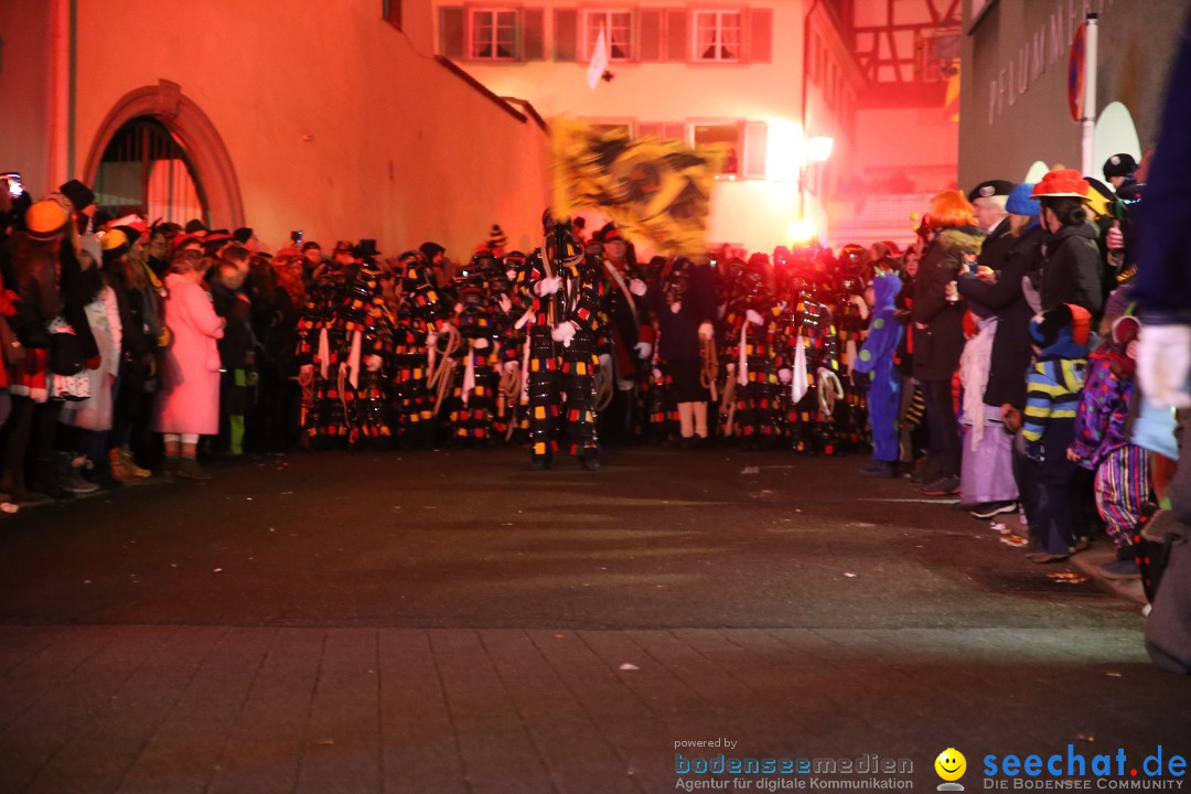 Narrentag des Viererbundes 2020: Nachtumzug in Ueberlingen, 25.01.2020