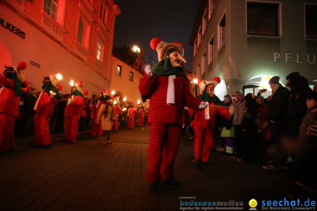 Narrentag des Viererbundes 2020: Nachtumzug in Ueberlingen, 25.01.2020