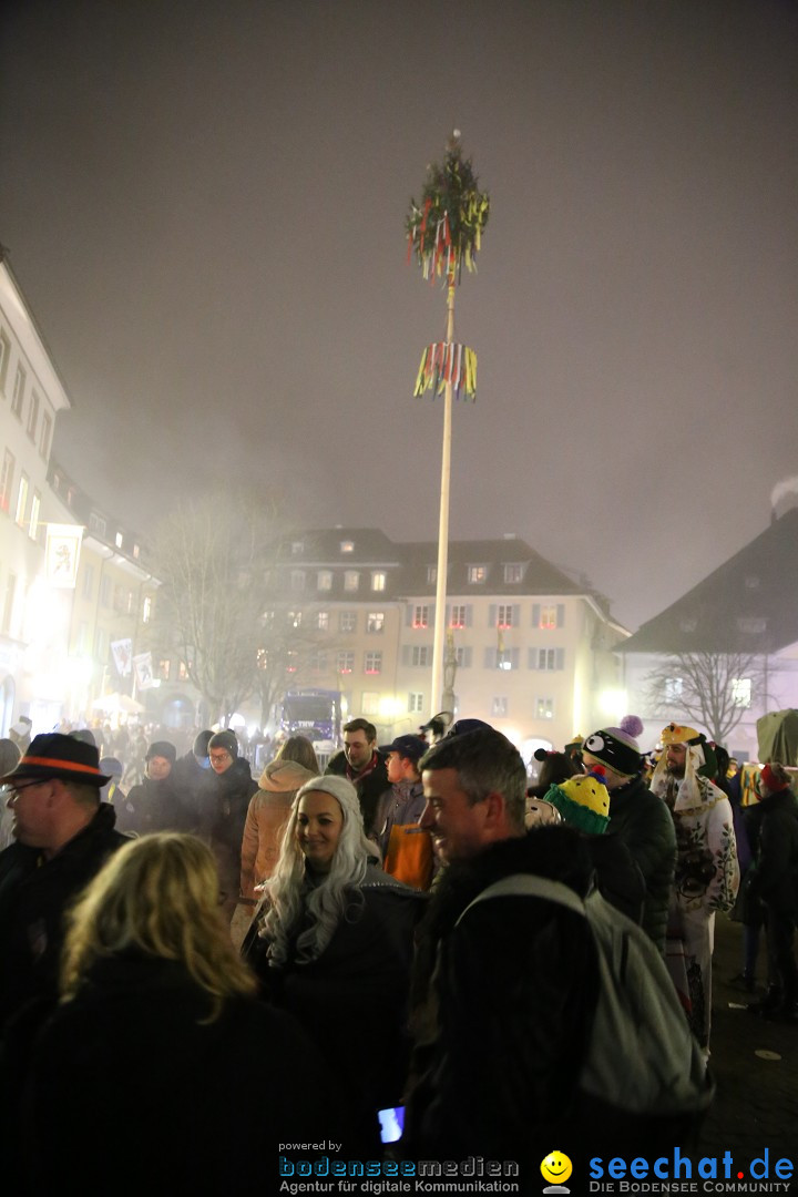 Narrentag des Viererbundes 2020: Nachtumzug in Ueberlingen, 25.01.2020