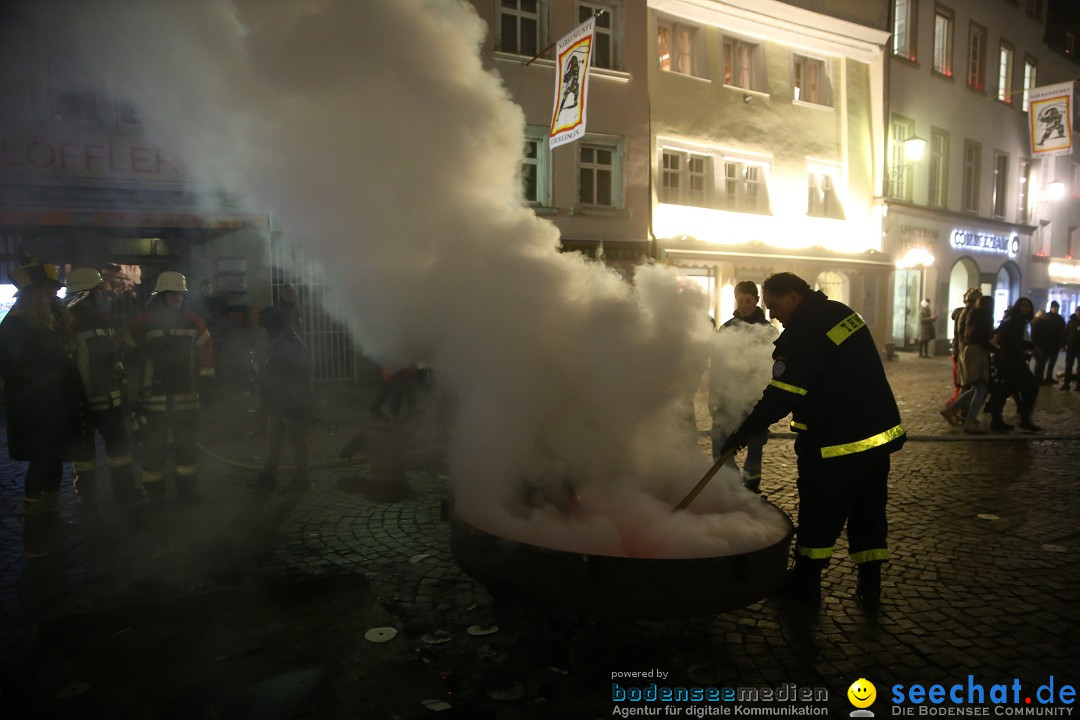 Narrentag des Viererbundes 2020: Nachtumzug in Ueberlingen, 25.01.2020