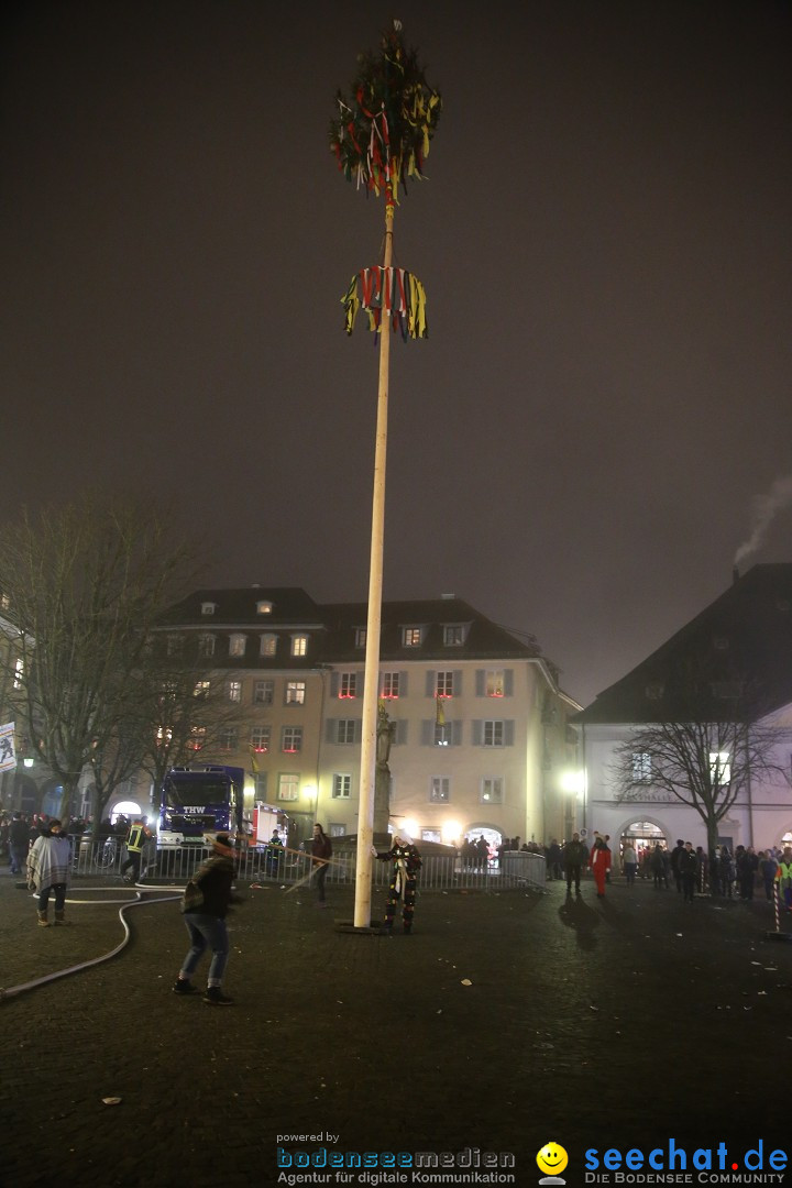 Narrentag des Viererbundes 2020: Nachtumzug in Ueberlingen, 25.01.2020