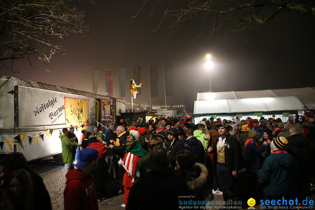 Narrentag des Viererbundes 2020: Nachtumzug in Ueberlingen, 25.01.2020