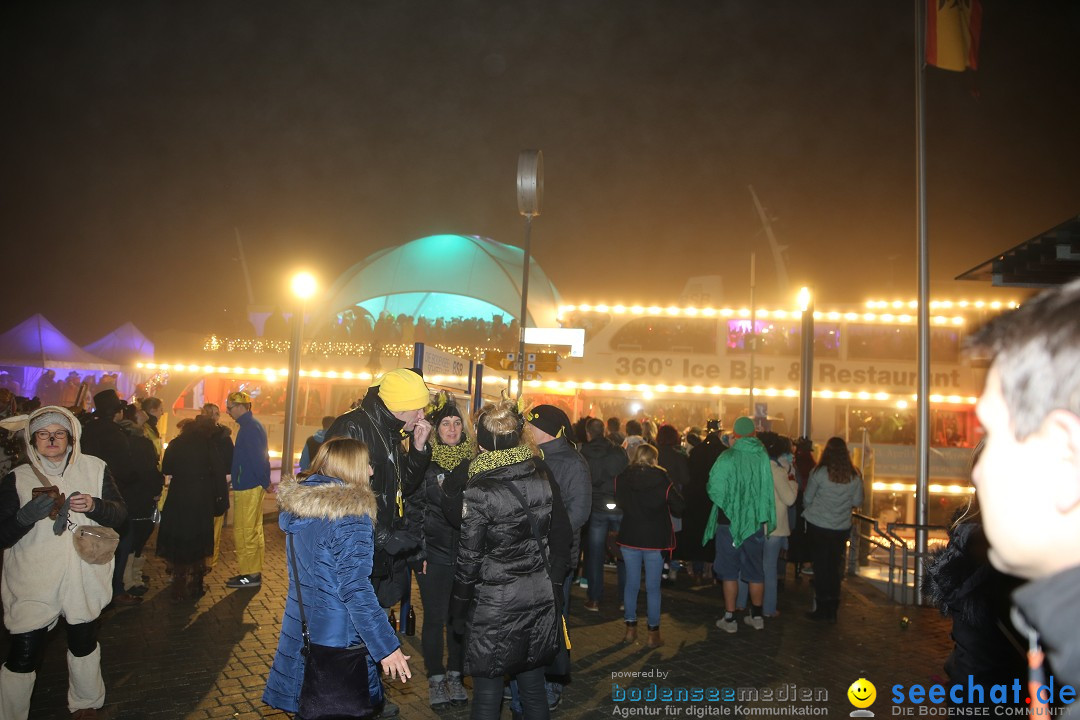 Narrentag des Viererbundes 2020: Nachtumzug in Ueberlingen, 25.01.2020