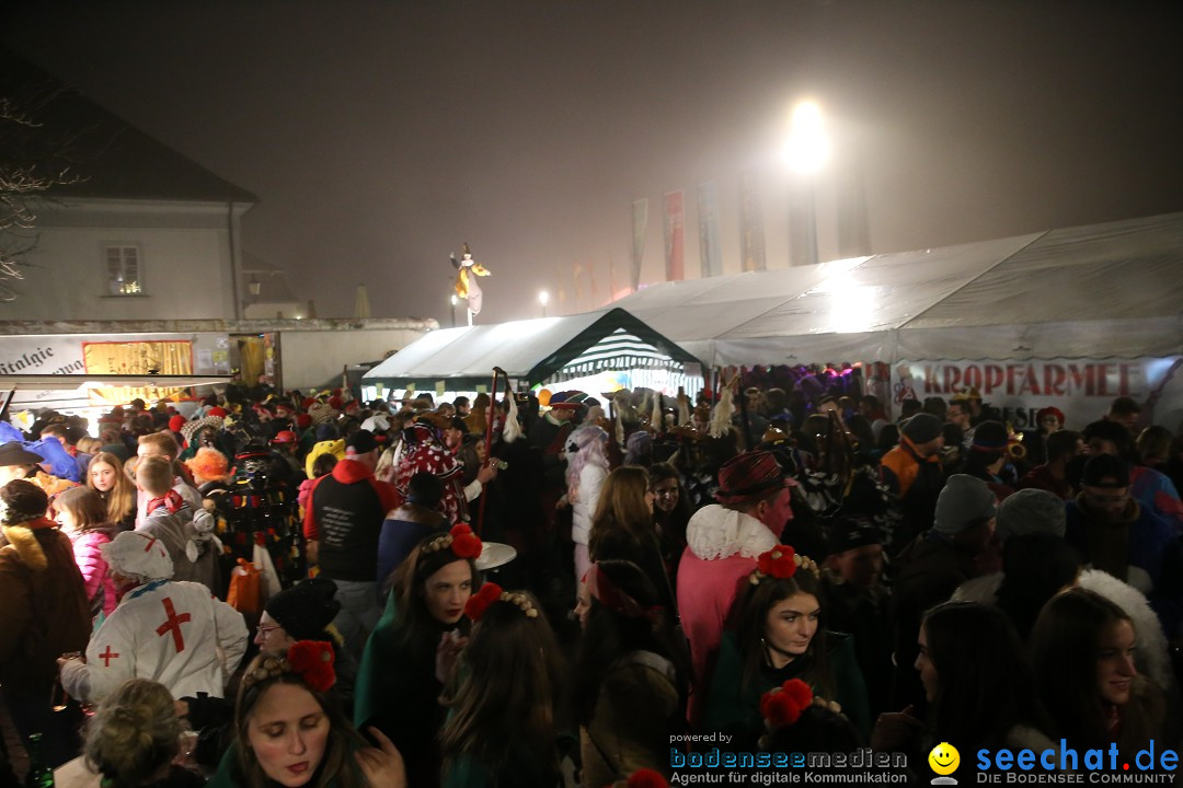 Narrentag des Viererbundes 2020: Nachtumzug in Ueberlingen, 25.01.2020