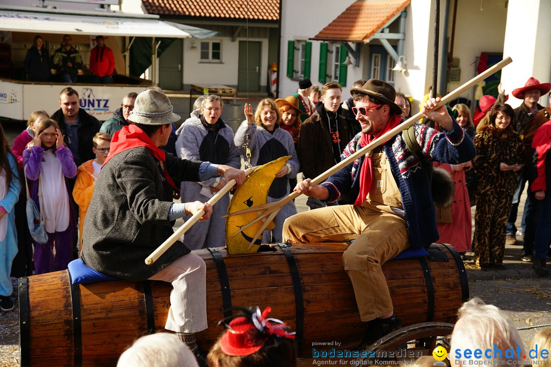 Jubilaeumsumzug - Kuh-Muh: Liggersdorf - Bodensee, 16.02.2020