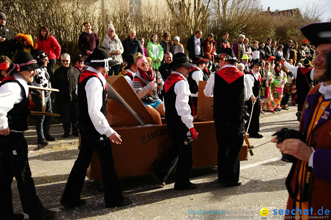 Jubilaeumsumzug - Kuh-Muh: Liggersdorf - Bodensee, 16.02.2020