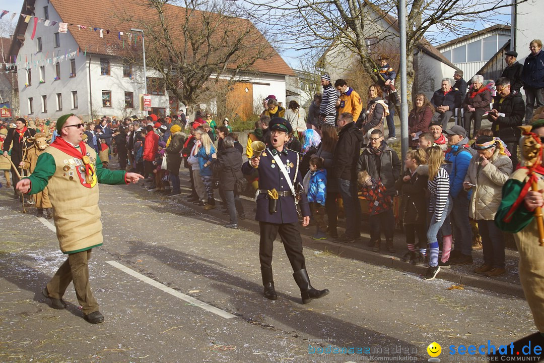 Jubilaeumsumzug - Kuh-Muh: Liggersdorf - Bodensee, 16.02.2020