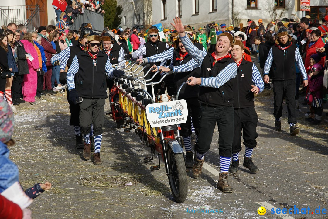 Jubilaeumsumzug - Kuh-Muh: Liggersdorf - Bodensee, 16.02.2020